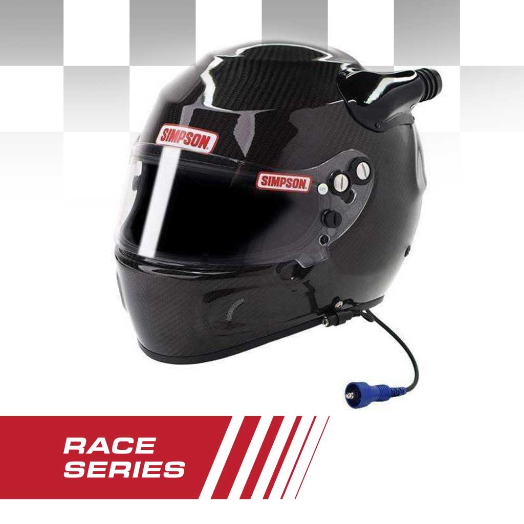 Rugged Radios Simpson Lightweight Carbon Fiber Desert Devil RACE Helme