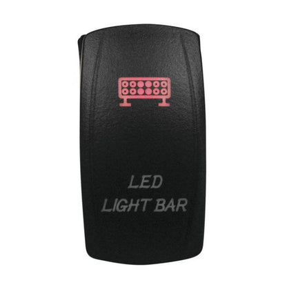 DragonFire Racing Laser-Etched Dual LED Light Bar Switch