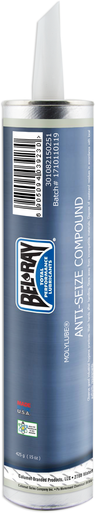 Bel-Ray assembly lube anti-seize compound 15oz tube